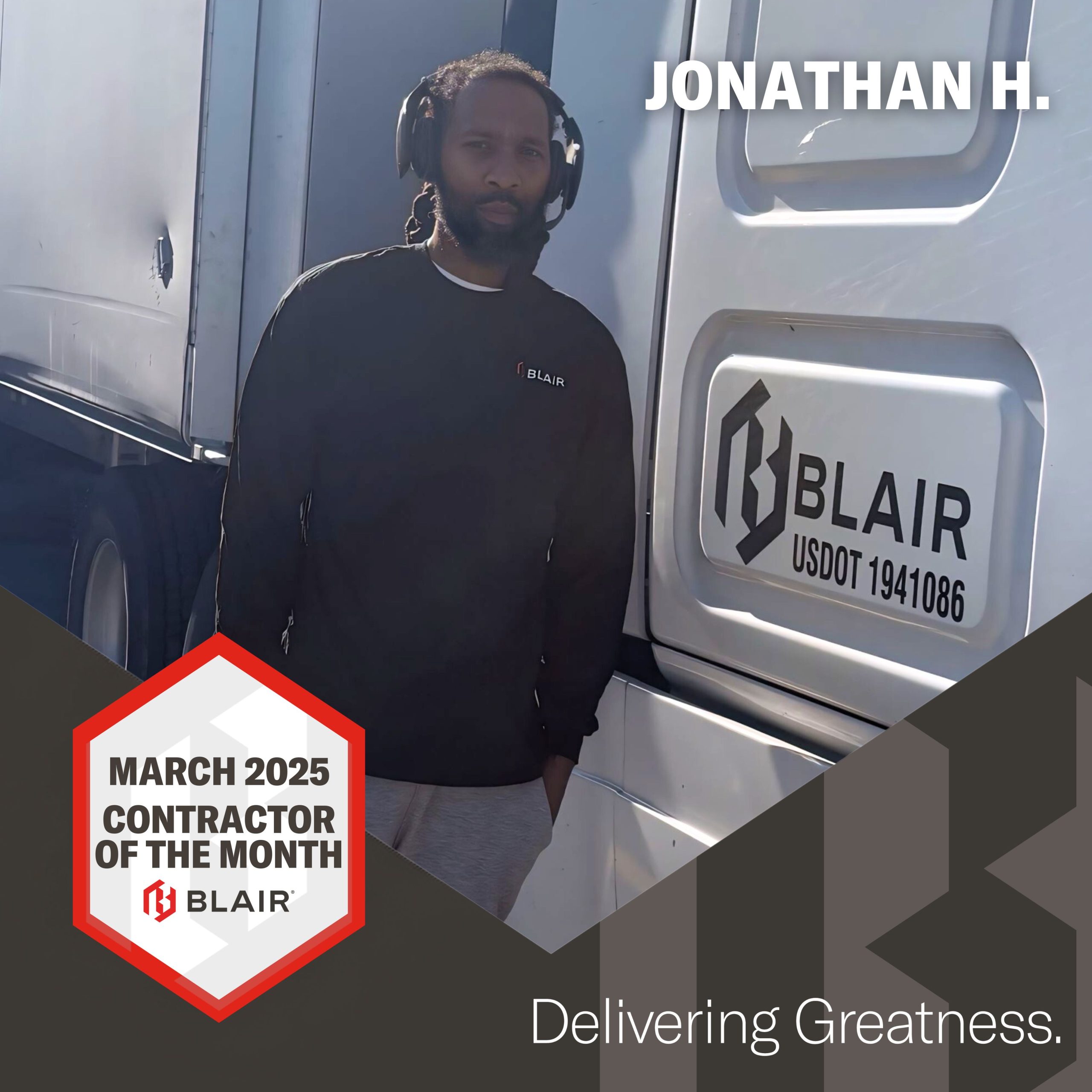 Congratulations to our March Contractor of the Month, Jonathan H ...